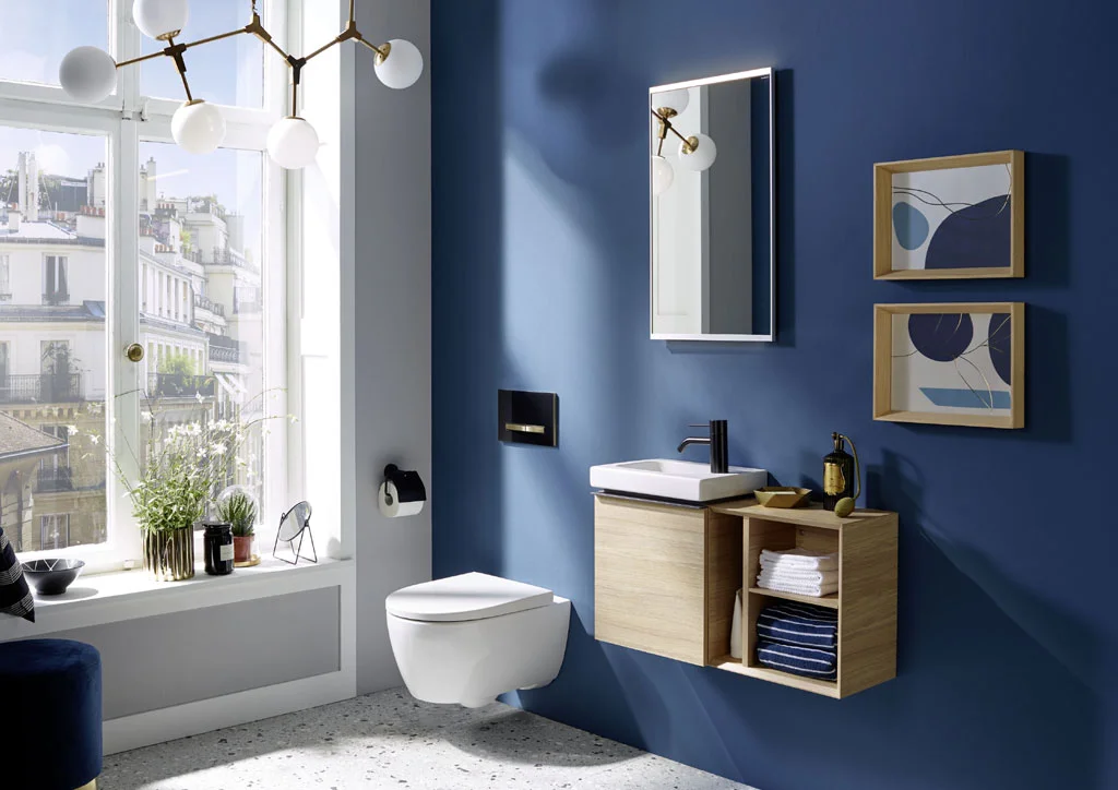 Sanitär - Badserie iCon mit weiß matter Oberfläche · Siegemund & Söhne GmbH